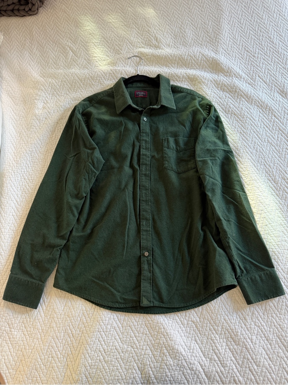 UNTUCKit Forest Green Long-Sleeve Button Shirt